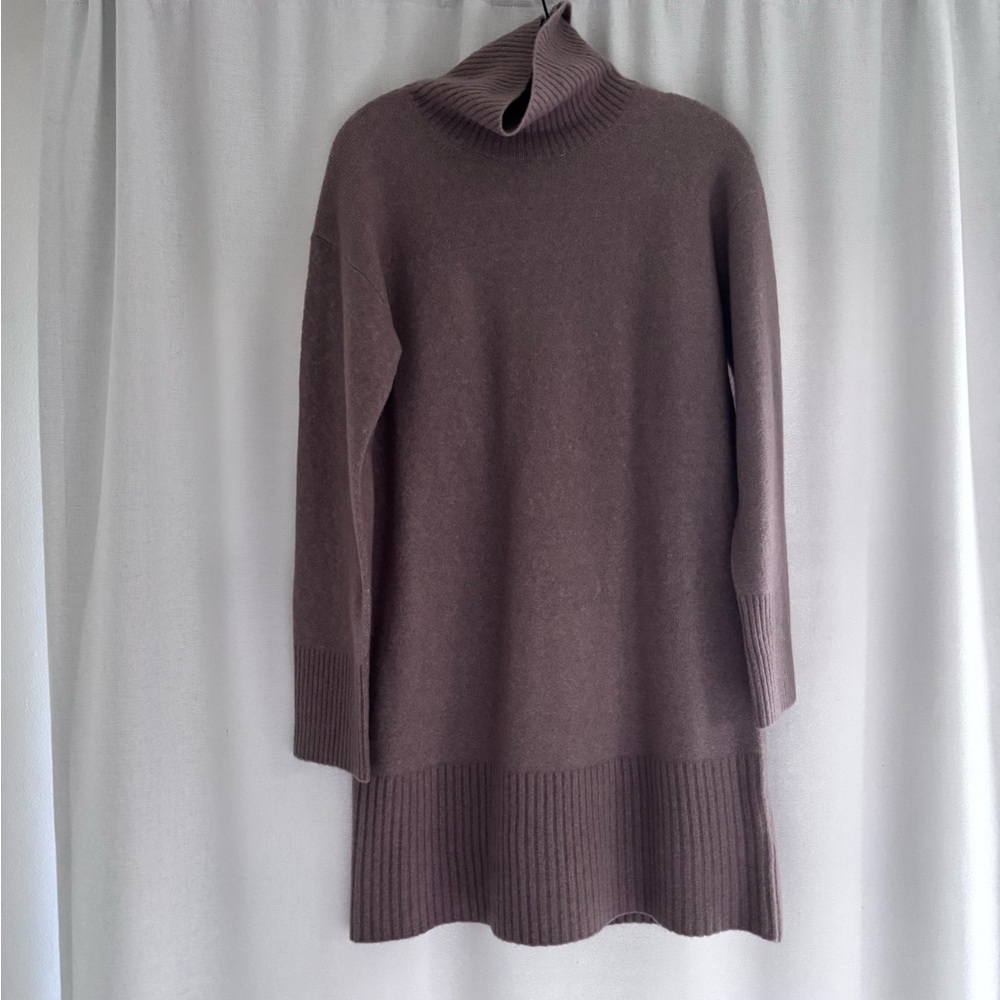 Everlane Brown Sweater Dress - Wool Blend